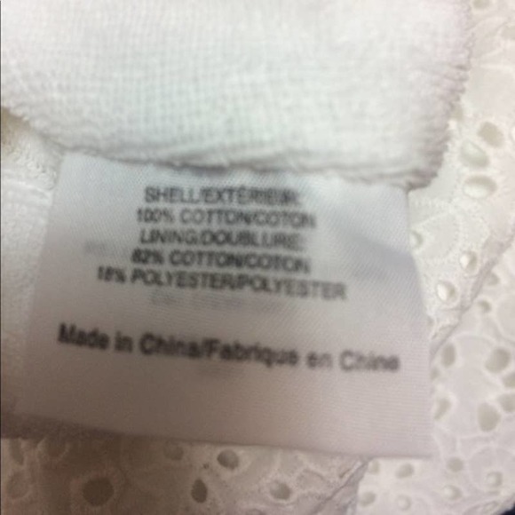 TORY BURCH White Eyelet Terry Jacket - Picture 6 of 6